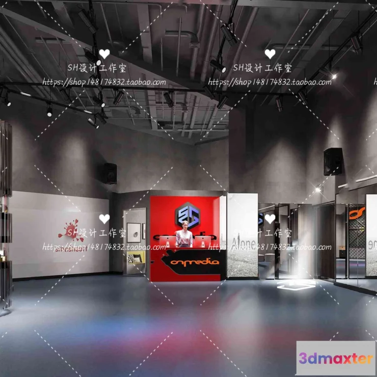 1116546 - GYM AND YOGA 3D SCENES - VRAY RENDER - 003