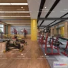 1116558 - GYM AND YOGA 3D SCENES - VRAY RENDER - 009