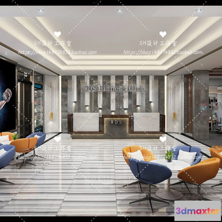 1116568 - GYM AND YOGA 3D SCENES - VRAY RENDER - 014