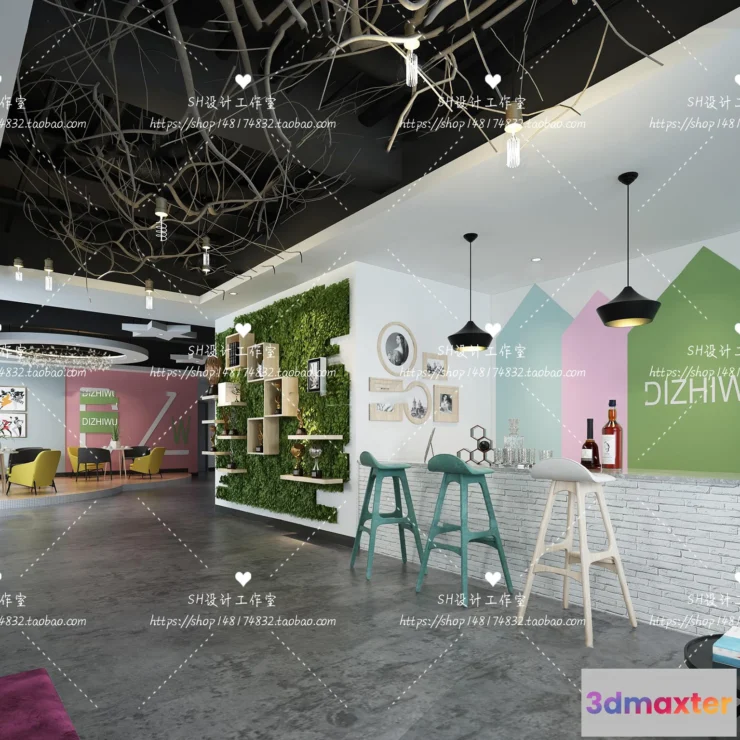 1116572 - GYM AND YOGA 3D SCENES - VRAY RENDER - 016