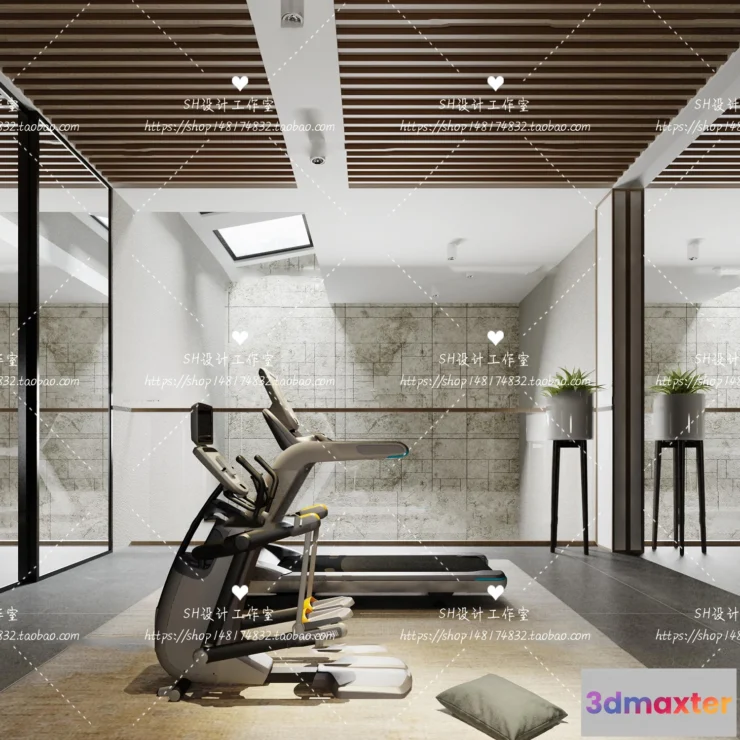 1116576 - GYM AND YOGA 3D SCENES - VRAY RENDER - 018