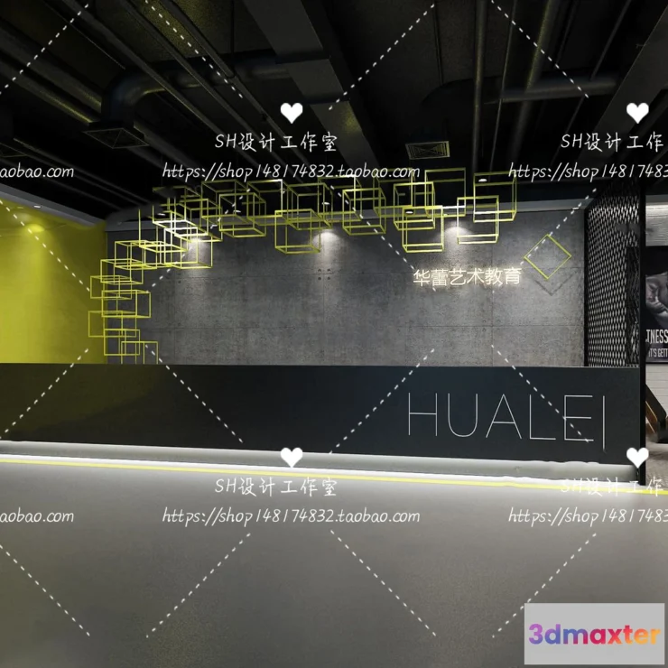 1116602 - GYM AND YOGA 3D SCENES - VRAY RENDER - 031