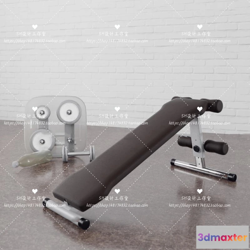 1116696 - GYM AND YOGA 3D SCENES - VRAY RENDER - 078