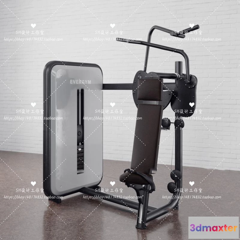 1116700 - GYM AND YOGA 3D SCENES - VRAY RENDER - 080