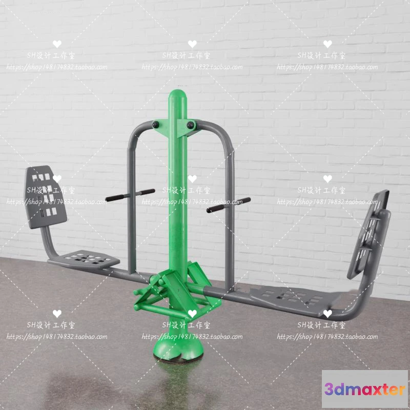 1116732 - GYM AND YOGA 3D SCENES - VRAY RENDER - 096