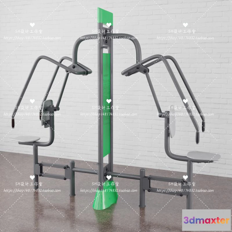 1116738 - GYM AND YOGA 3D SCENES - VRAY RENDER - 099