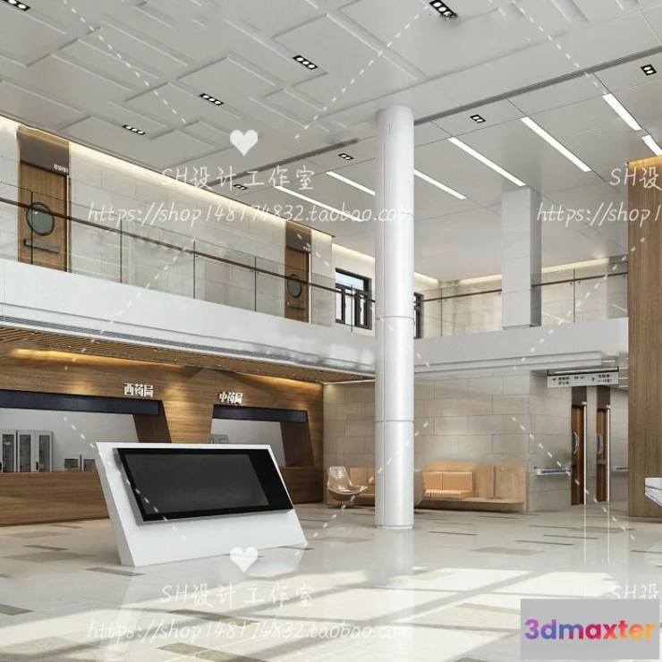 1116762 - HOSPITAL 3D SCENES - VRAY RENDER - 005