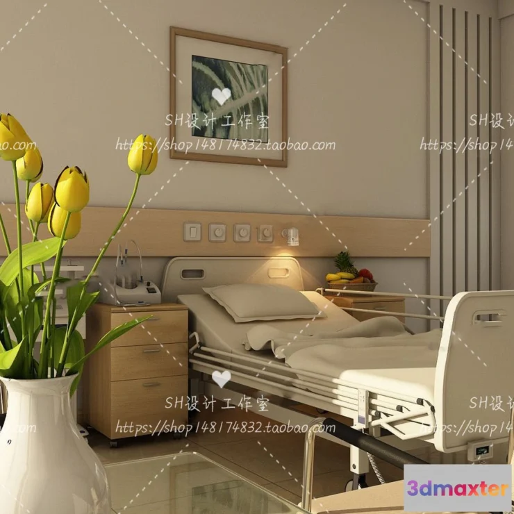 1116796 - HOSPITAL 3D SCENES - VRAY RENDER - 022
