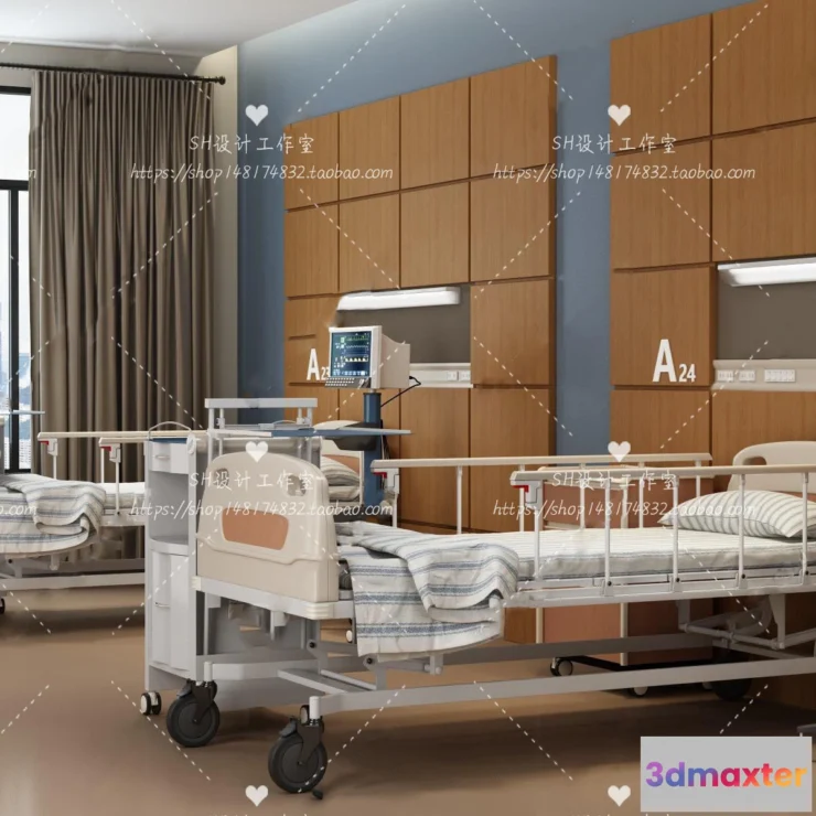 1116798 - HOSPITAL 3D SCENES - VRAY RENDER - 023