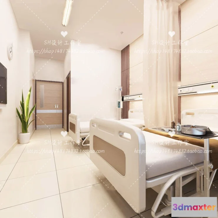 1116800 - HOSPITAL 3D SCENES - VRAY RENDER - 024