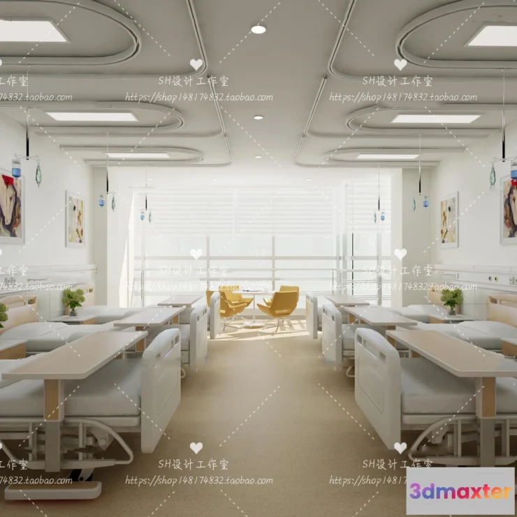 1116802 - HOSPITAL 3D SCENES - VRAY RENDER - 025