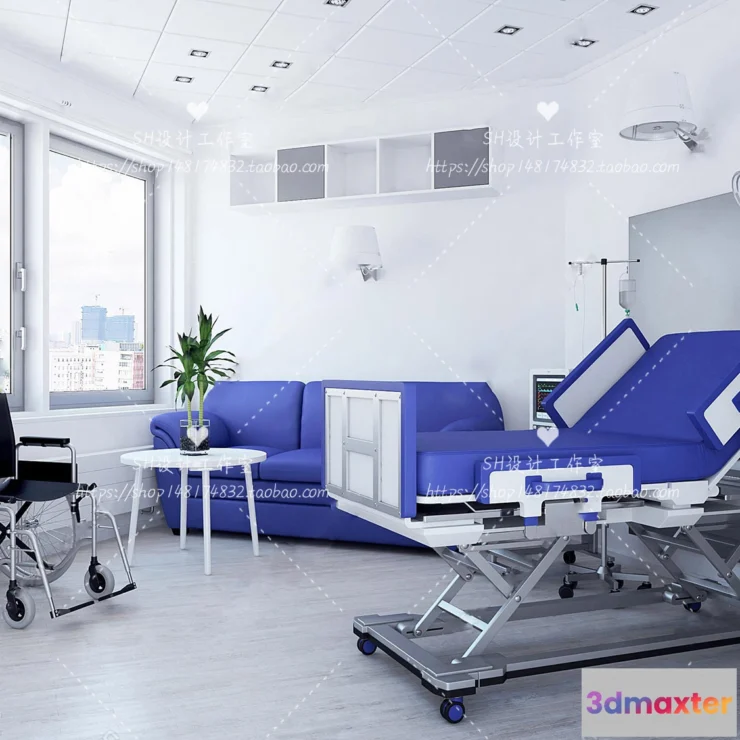 1116808 - HOSPITAL 3D SCENES - VRAY RENDER - 028