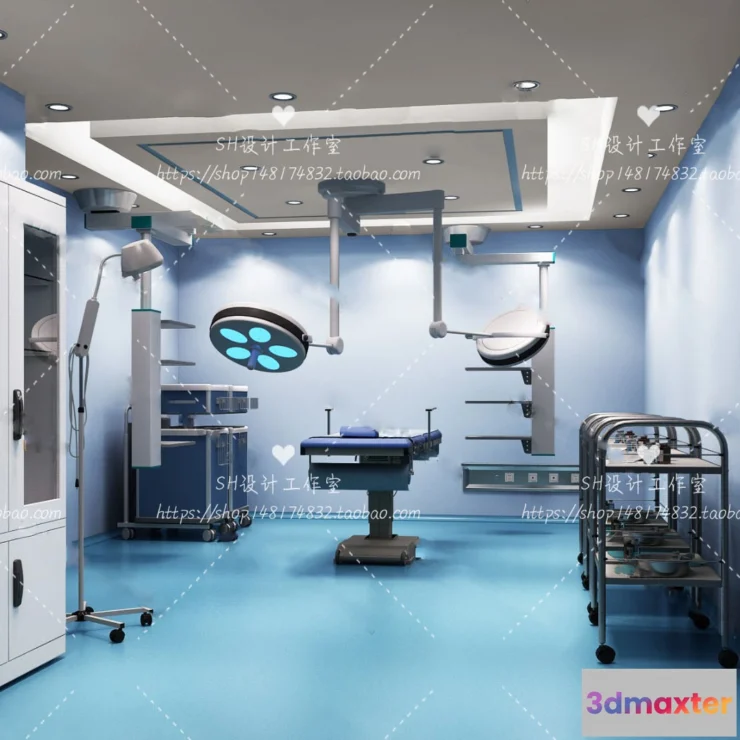 1116816 - HOSPITAL 3D SCENES - VRAY RENDER - 032