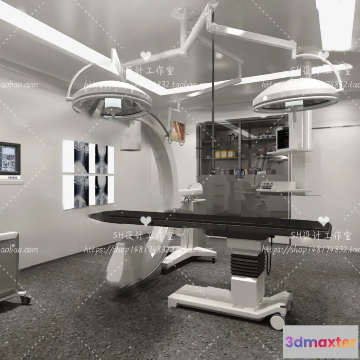 1116818 - HOSPITAL 3D SCENES - VRAY RENDER - 033