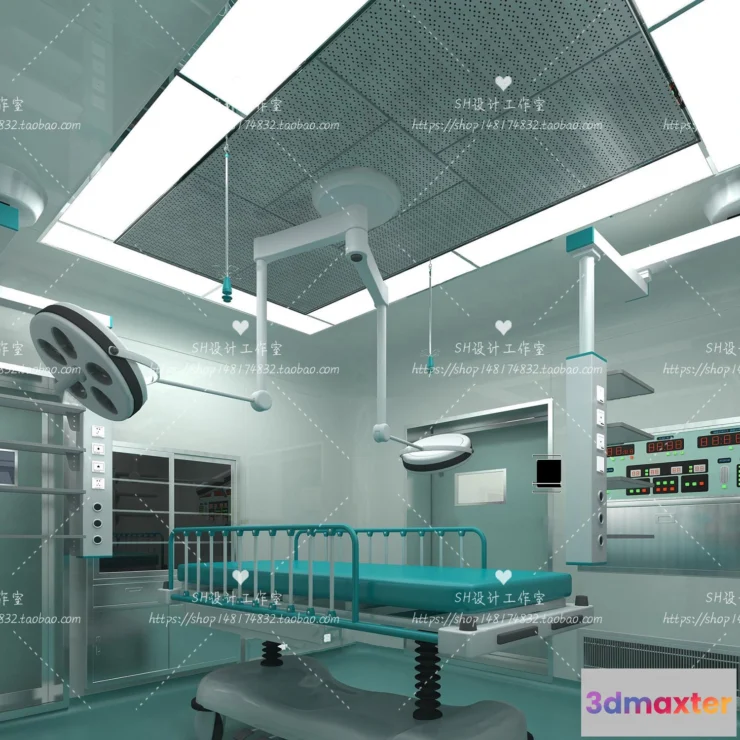 1116820 - HOSPITAL 3D SCENES - VRAY RENDER - 034