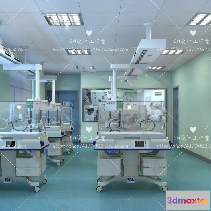 1116826 - HOSPITAL 3D SCENES - VRAY RENDER - 037