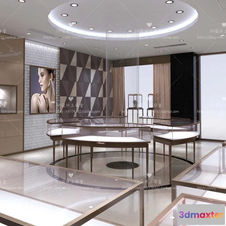 1116834 - JEWELRY SHOP 3D SCENES - VRAY RENDER - 01
