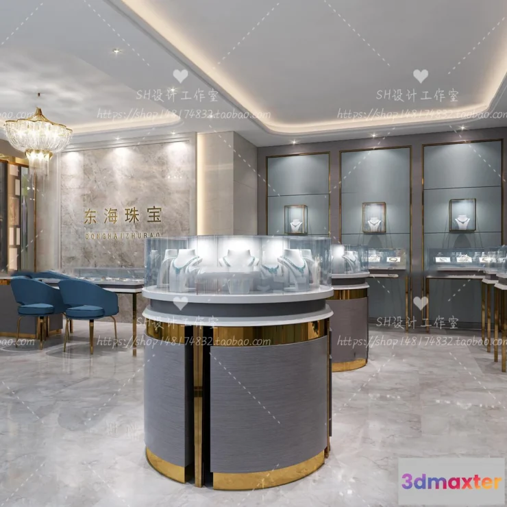 1116842 - JEWELRY SHOP 3D SCENES - VRAY RENDER - 05
