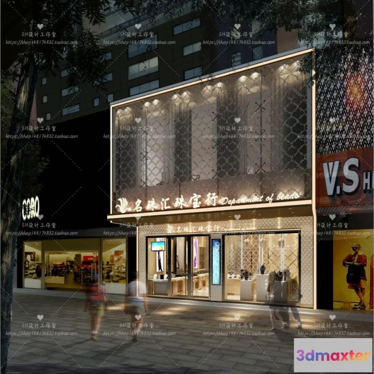 1116844 - JEWELRY SHOP 3D SCENES - VRAY RENDER - 06