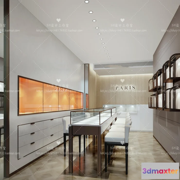 1116850 - JEWELRY SHOP 3D SCENES - VRAY RENDER - 09