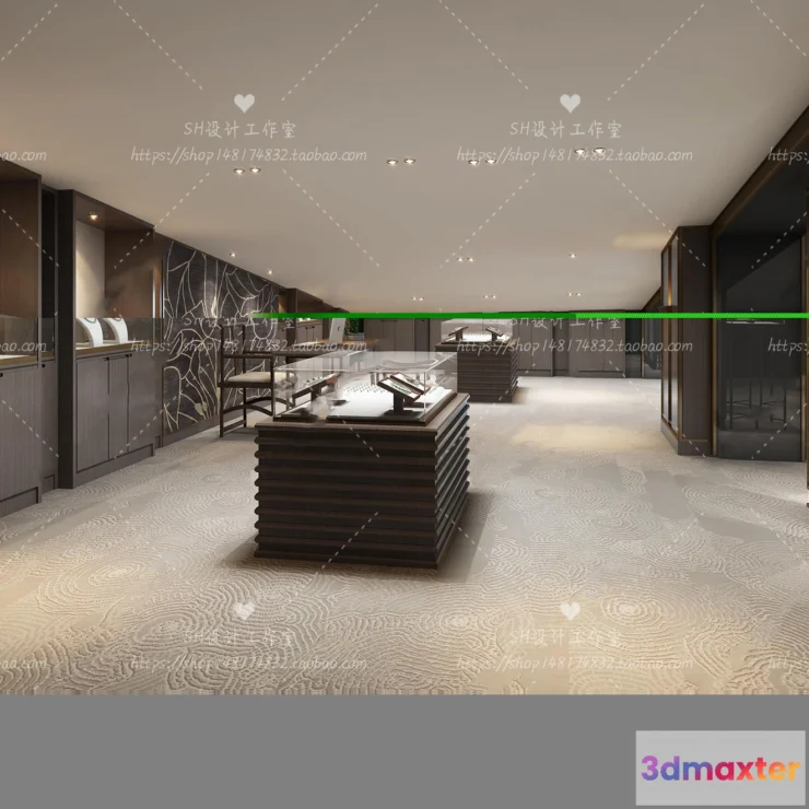 1116856 - JEWELRY SHOP 3D SCENES - VRAY RENDER - 12