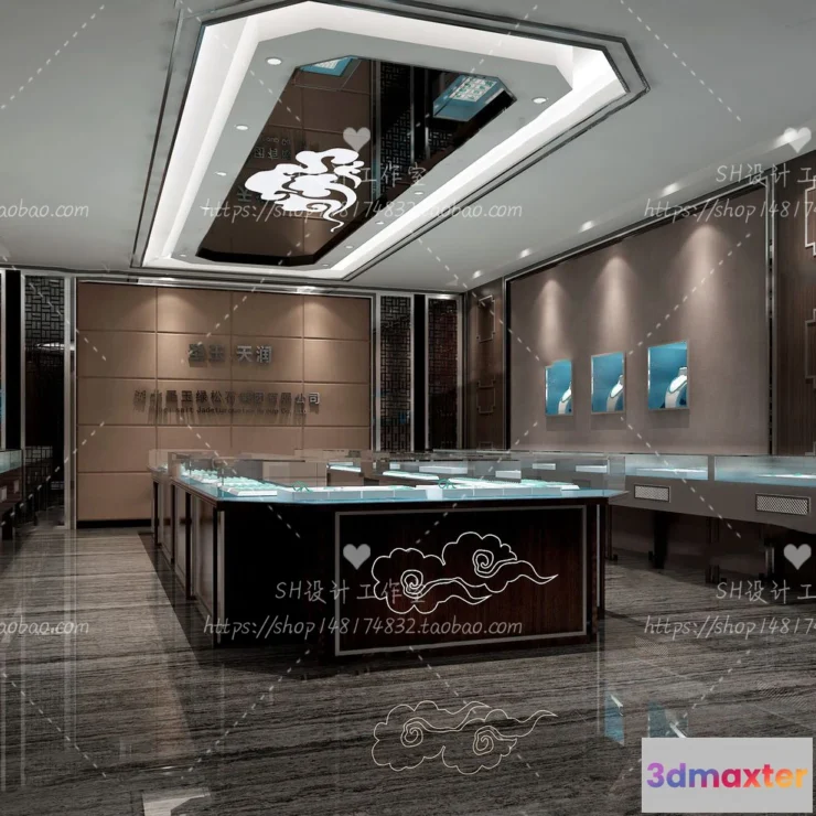 1116874 - JEWELRY SHOP 3D SCENES - VRAY RENDER - 21