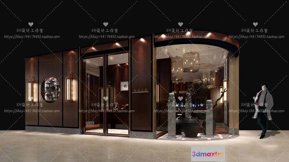 1116876 - JEWELRY SHOP 3D SCENES - VRAY RENDER - 22