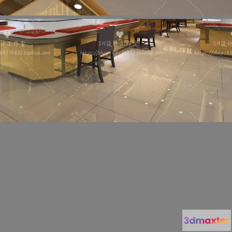 1116880 - JEWELRY SHOP 3D SCENES - VRAY RENDER - 24