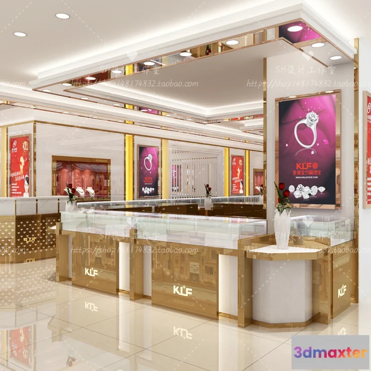 1116886 - JEWELRY SHOP 3D SCENES - VRAY RENDER - 27