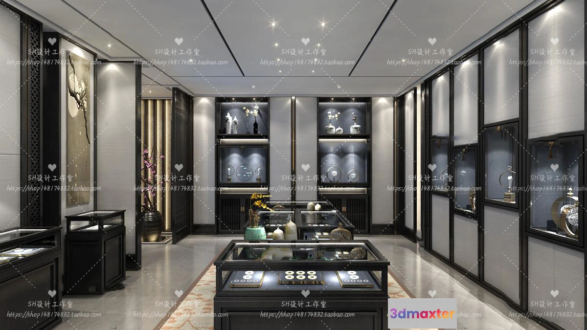 1116894 - JEWELRY SHOP 3D SCENES - VRAY RENDER - 31