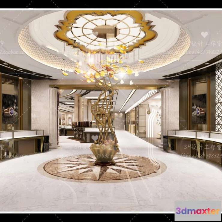 1116898 - JEWELRY SHOP 3D SCENES - VRAY RENDER - 33