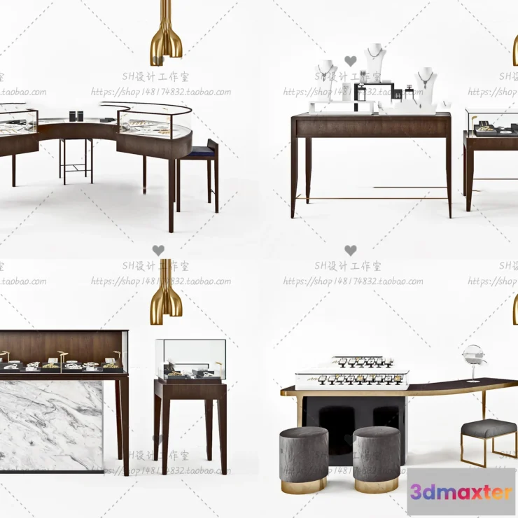 1116900 - JEWELRY SHOP 3D SCENES - VRAY RENDER - 34