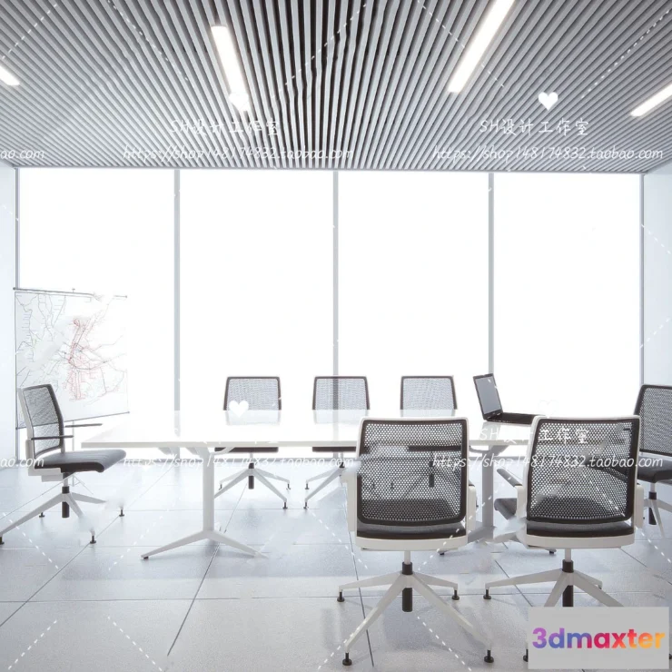 1118840 - MEETING ROOM 3D SCENES - VRAY RENDER - 02
