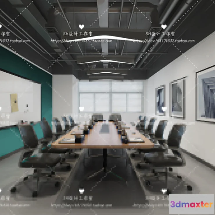 1118848 - MEETING ROOM 3D SCENES - VRAY RENDER - 06