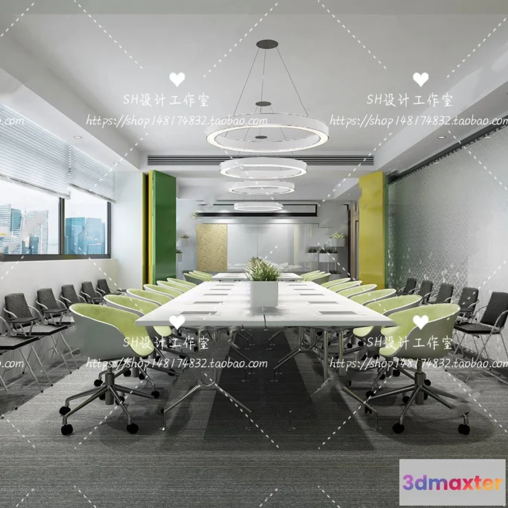1118850 - MEETING ROOM 3D SCENES - VRAY RENDER - 07