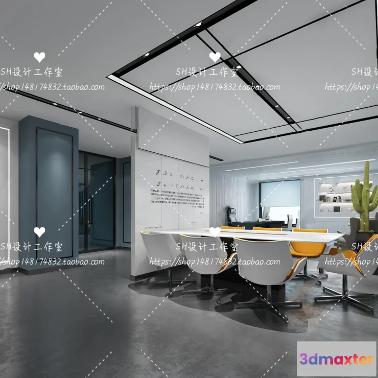 1118862 - MEETING ROOM 3D SCENES - VRAY RENDER - 12