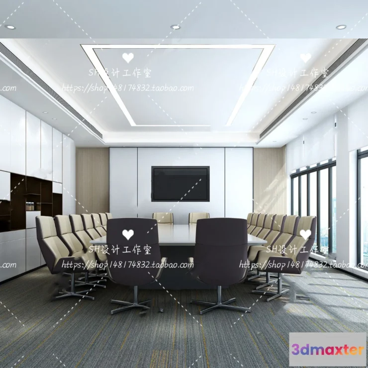 1118866 - MEETING ROOM 3D SCENES - VRAY RENDER - 14