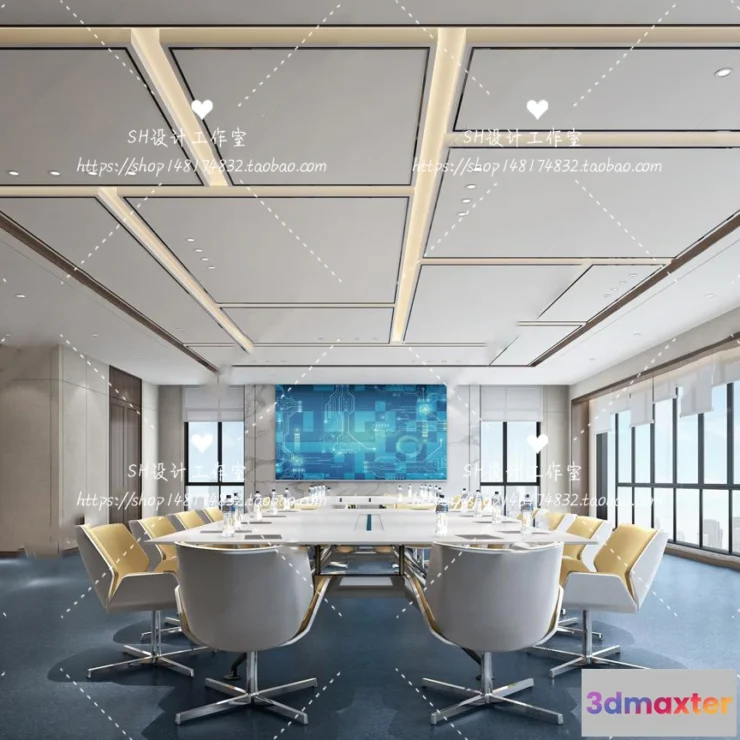 1118868 - MEETING ROOM 3D SCENES - VRAY RENDER - 15