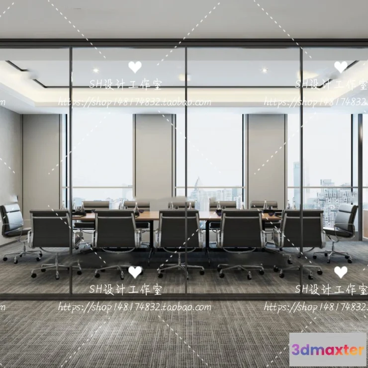 1118870 - MEETING ROOM 3D SCENES - VRAY RENDER - 16