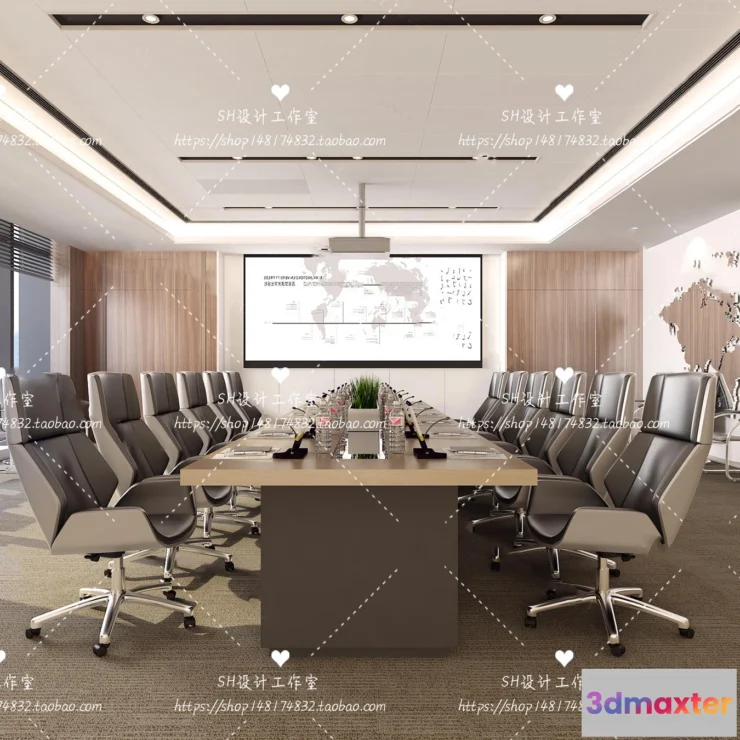 1118874 - MEETING ROOM 3D SCENES - VRAY RENDER - 18