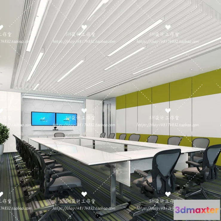 1118876 - MEETING ROOM 3D SCENES - VRAY RENDER - 19