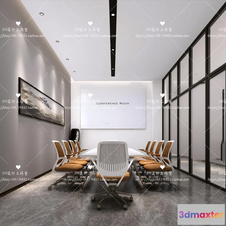 1118884 - MEETING ROOM 3D SCENES - VRAY RENDER - 23