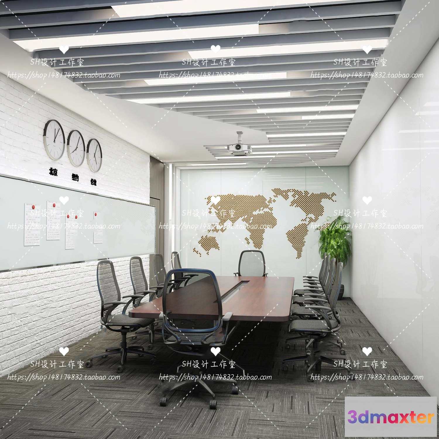 1118896 - MEETING ROOM 3D SCENES - VRAY RENDER - 29