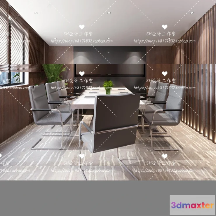 1118902 - MEETING ROOM 3D SCENES - VRAY RENDER - 32