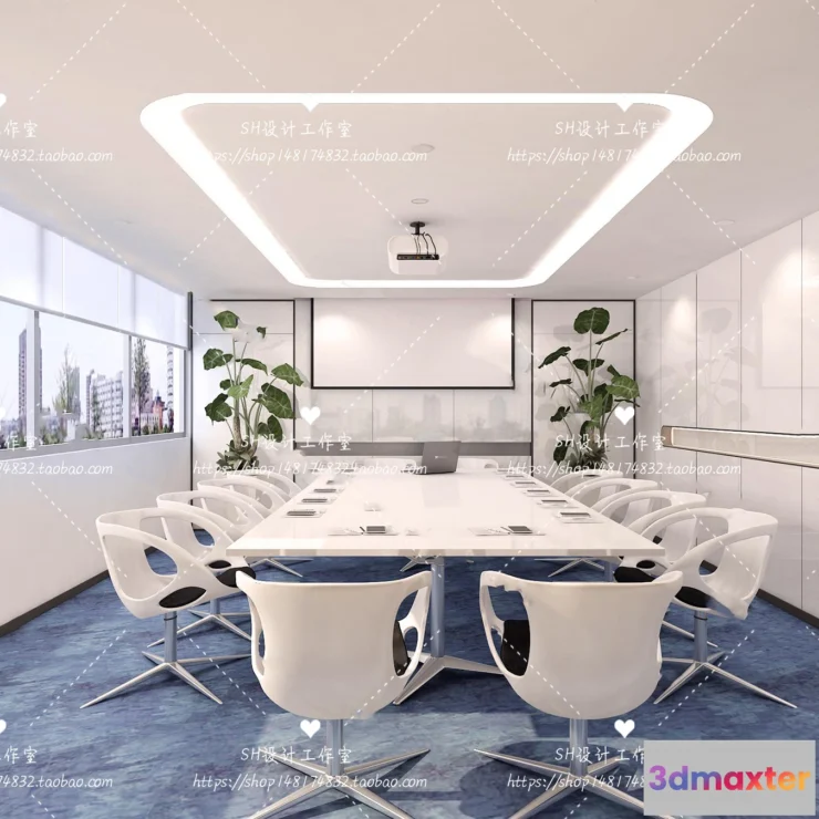 1118908 - MEETING ROOM 3D SCENES - VRAY RENDER - 35