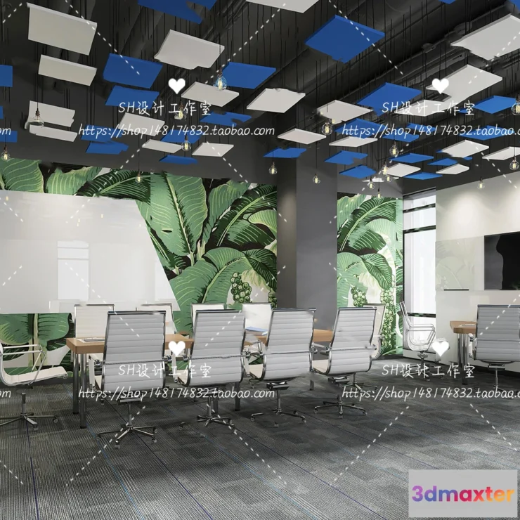 1118910 - MEETING ROOM 3D SCENES - VRAY RENDER - 36