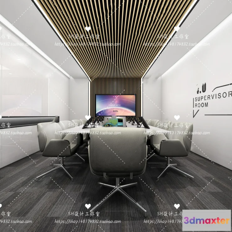 1118918 - MEETING ROOM 3D SCENES - VRAY RENDER - 40