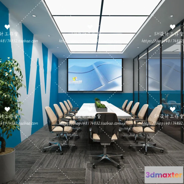1118920 - MEETING ROOM 3D SCENES - VRAY RENDER - 41