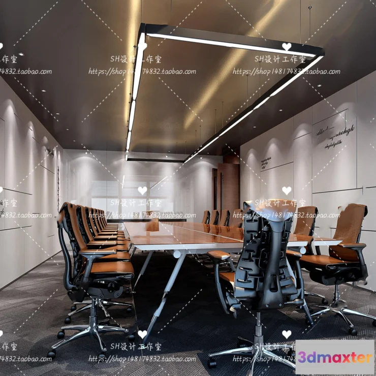 1118926 - MEETING ROOM 3D SCENES - VRAY RENDER - 44
