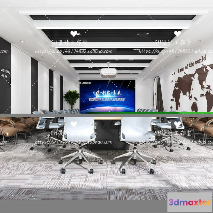 1118936 - MEETING ROOM 3D SCENES - VRAY RENDER - 49